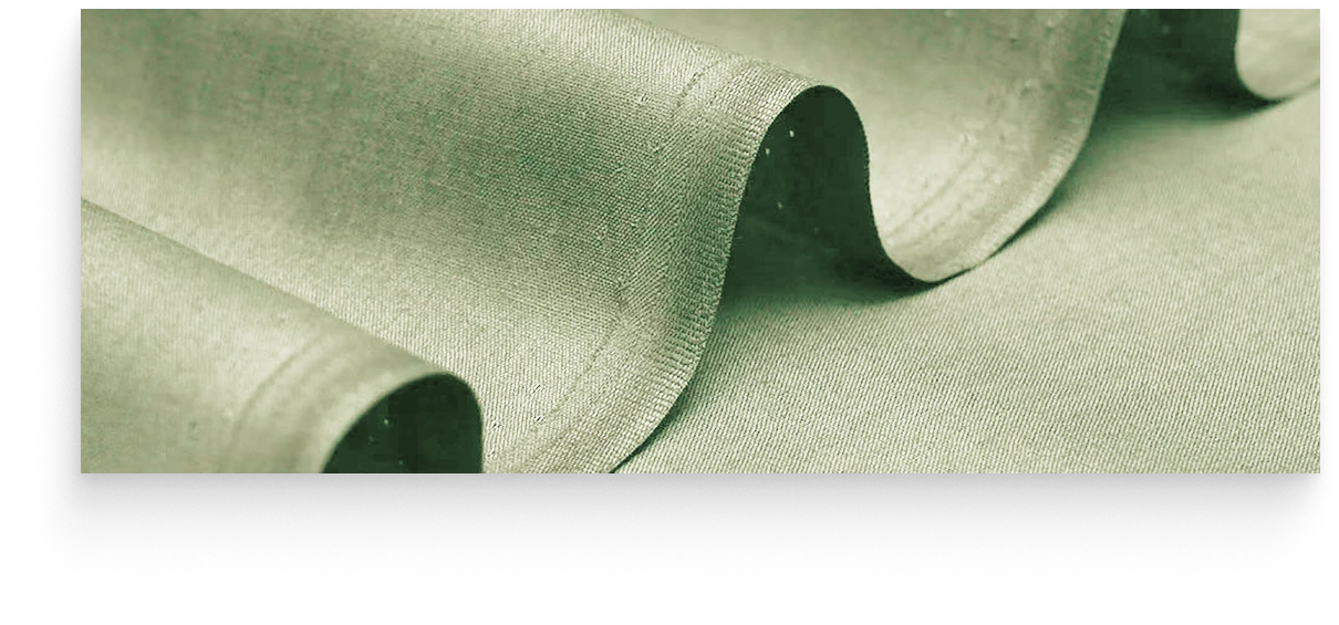 Close up of Egyptian cotton weave